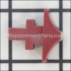 Kirby Lock Button Maroon part number: K-136688