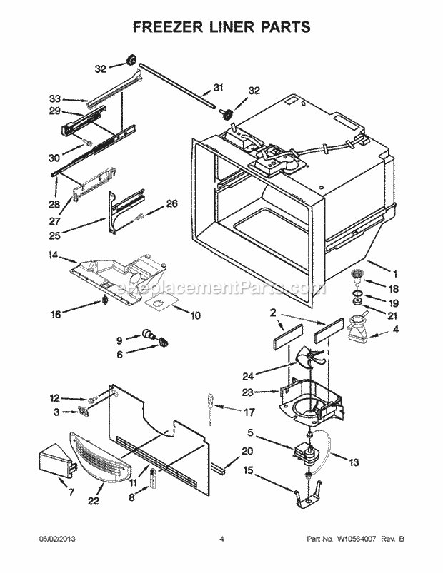 kitchenaid kbfs22ewms9