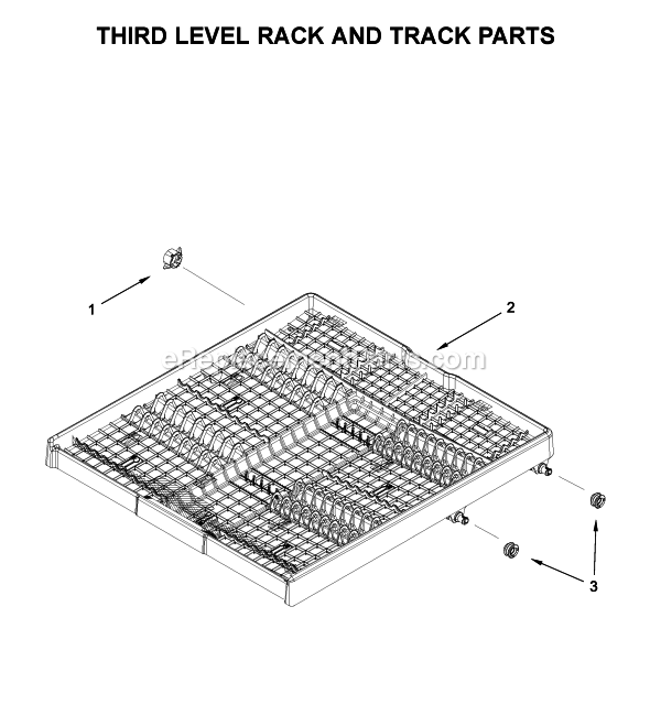 KitchenAid KDFE204KWH0 Dishwasher Page D Diagram