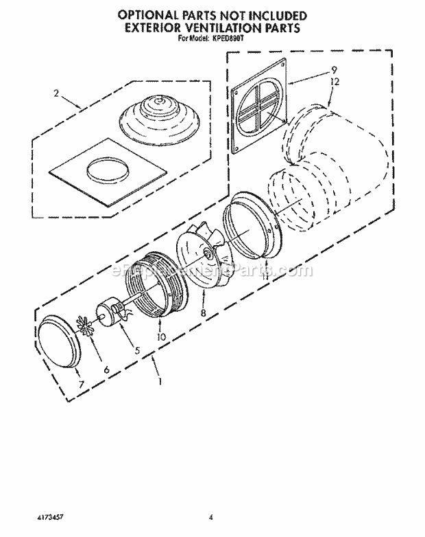 KitchenAid KIVD800TOB Range Page D Diagram