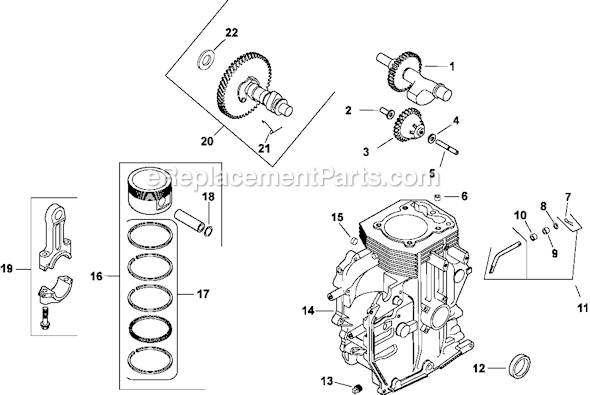 Kohler CH11-16118 Command Pro Engine Page C Diagram