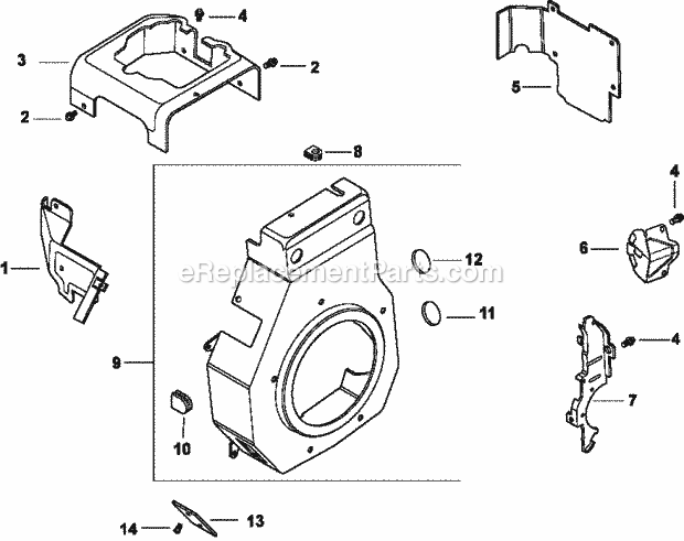 Kohler CH11-16138 11 HP Engine Page C Diagram