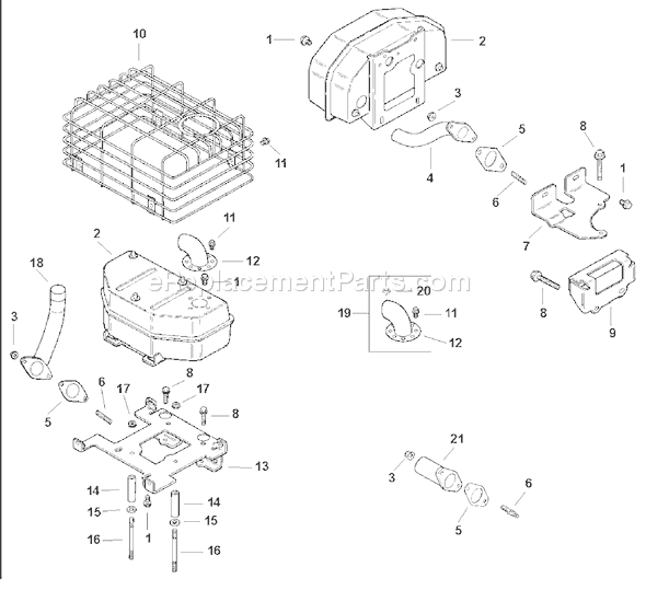 Kohler CH11S-16126 Engine Page F Diagram