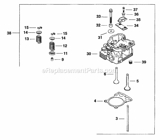Kohler CH12.5-1913 12.5 HP Engine Page L Diagram