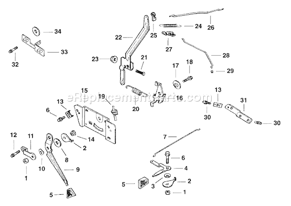 Kohler CH14-1802 Engine Page E Diagram