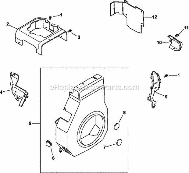 Kohler CH14-1831 14 HP Engine Page C Diagram