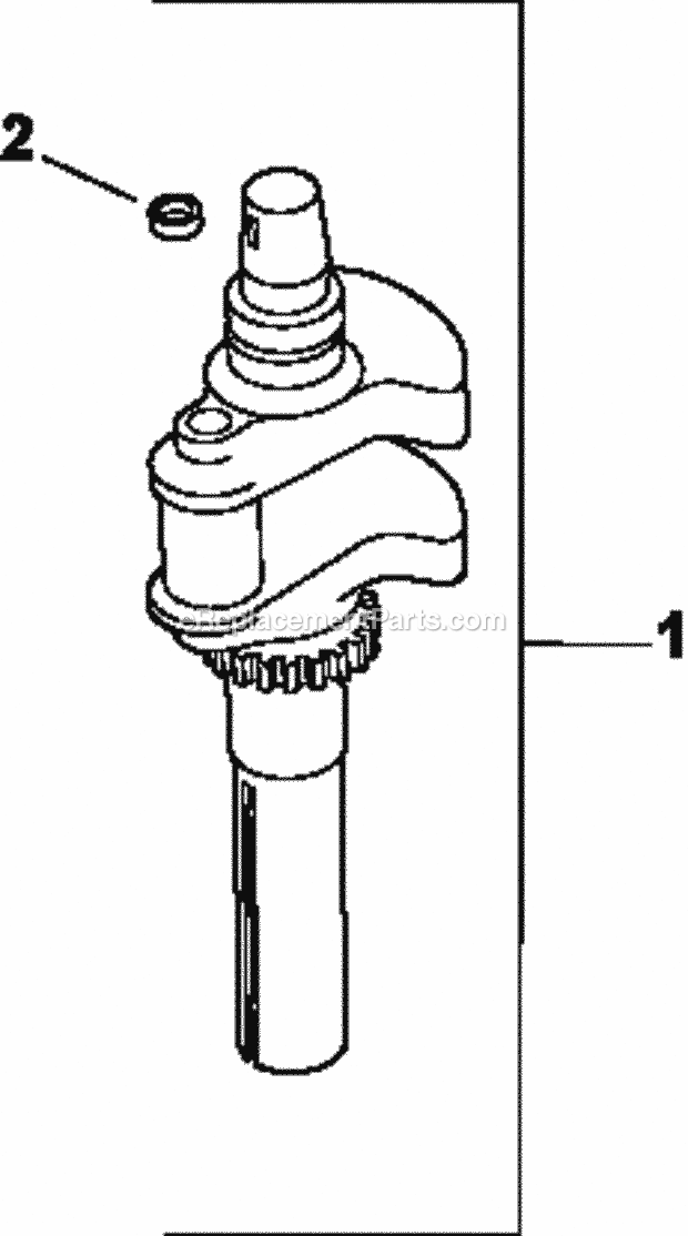 Kohler CH14-1831 14 HP Engine Page E Diagram