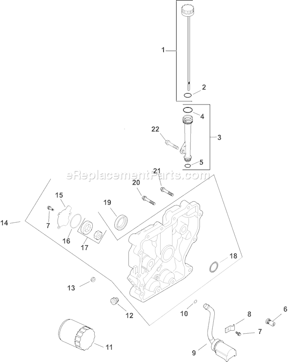 Kohler CH15ST-44538 Engine Page K Diagram