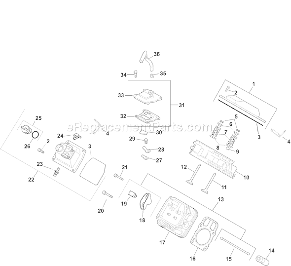 Kohler CH18GS-62628 Engine Page I Diagram