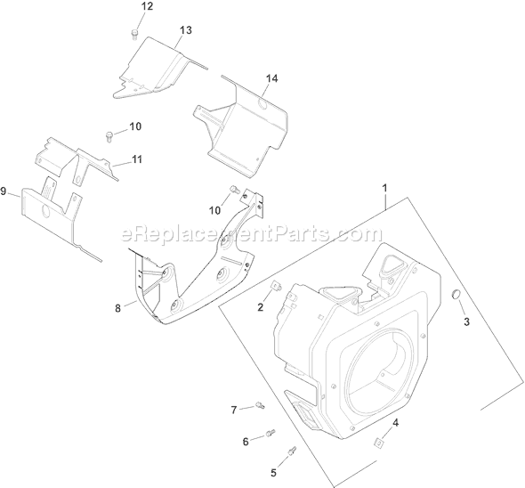 Kohler CH18S-62581 Engine Page B Diagram