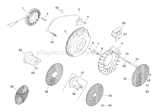 Kohler CH18S-62606 Engine Page P Diagram