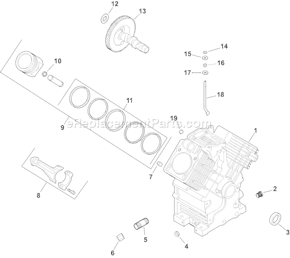 Kohler CH18S-62623 Engine Page C Diagram