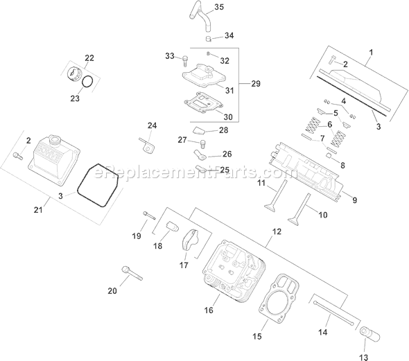 Kohler CH20-64608 Command Series Page I Diagram