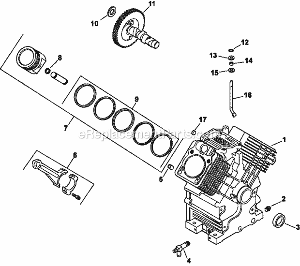 Kohler CH20-64746 20 HP Engine Page C Diagram