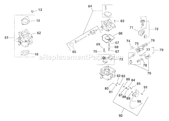 Kohler CH20S-64605 Command Series Engine Page K Diagram