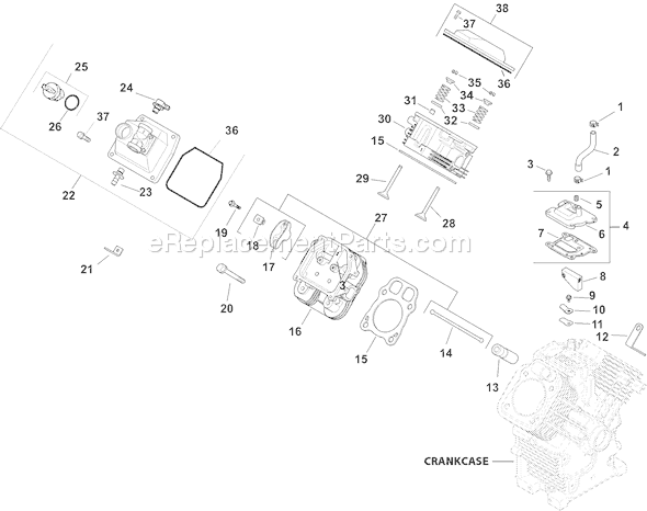 Kohler CH20S-64659 Engine Page I Diagram