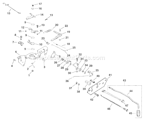 Kohler CH20S-64692 Engine Page E Diagram
