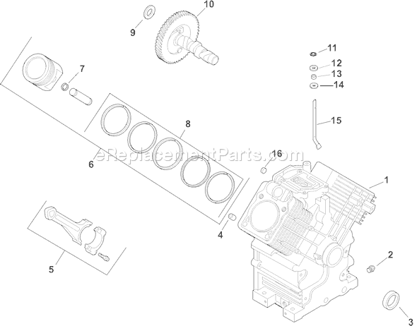 Kohler CH20S-64730 Engine Page C Diagram