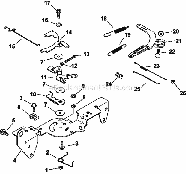 Kohler CH22-66508 22 HP Engine Page G Diagram