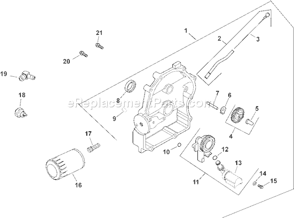 Kohler CH22S-66558 Engine Page L Diagram