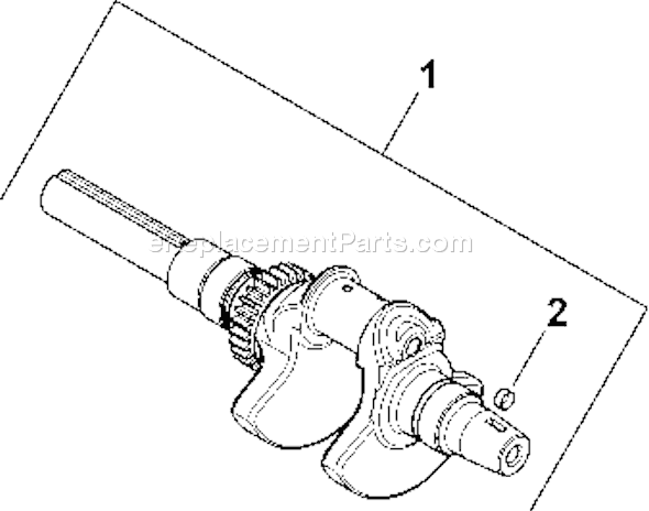 Kohler CH22S-66558 Engine Page D Diagram