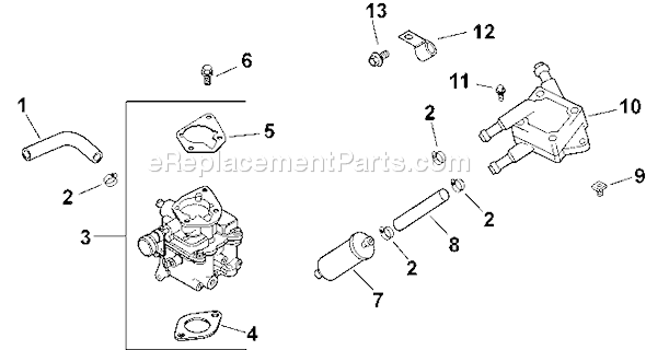 Kohler CH22S-66558 Engine Page H Diagram