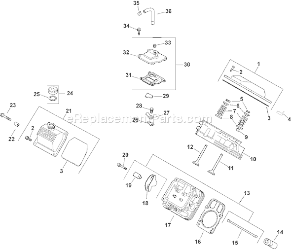 Kohler CH22S-66558 Engine Page I Diagram