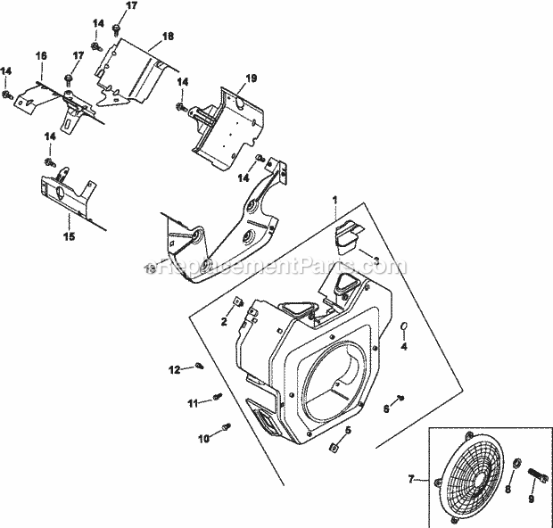 Kohler CH23-76558 23 HP Engine Page F Diagram