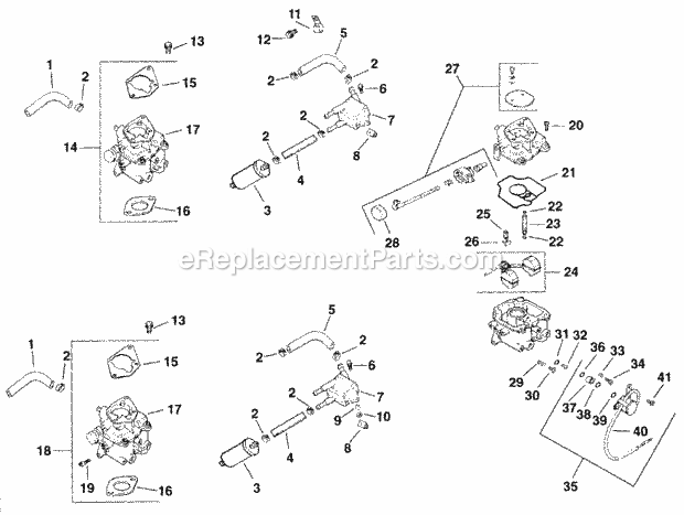 Kohler CH25-68518 25 HP Engine Page I Diagram