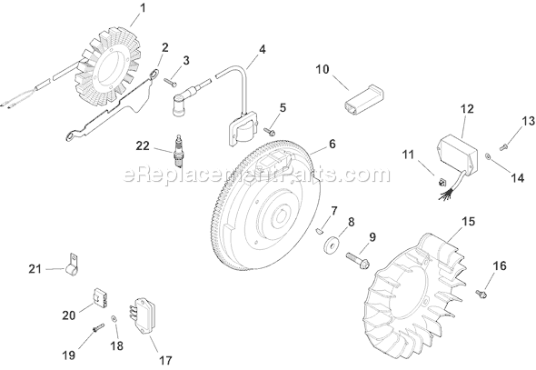 Kohler CH25GS-68701 Command Series Page J Diagram