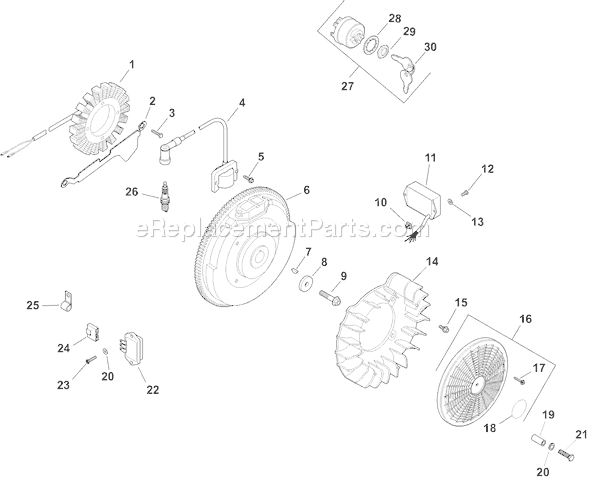 Kohler CH25S-68586 Engine Page J Diagram