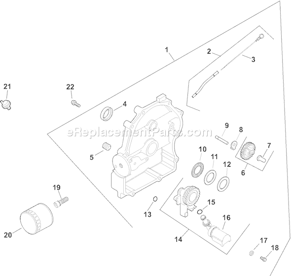 Kohler CH25S-68586 Engine Page L Diagram