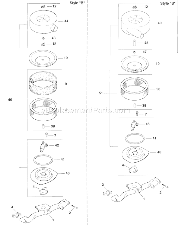 Kohler CH25S-68603 Engine Page C Diagram