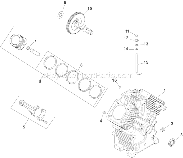 Kohler CH25S-68628 Engine Page C Diagram