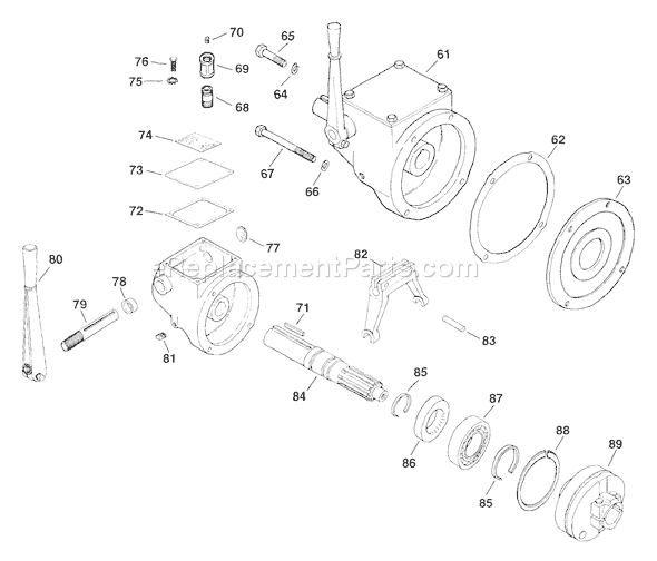 Kohler CH25S-68654 Engine Page R Diagram