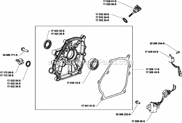 Kohler CH270-0013 Engine Page K Diagram