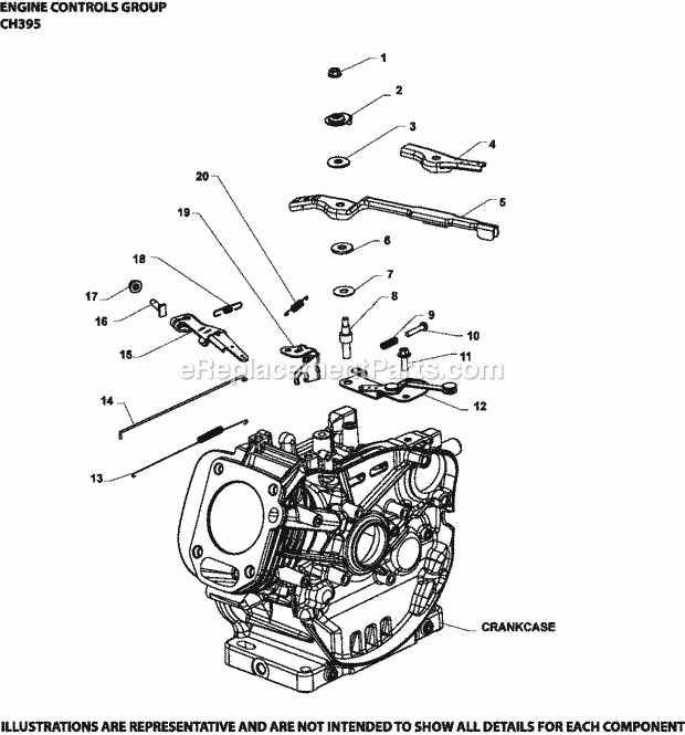 Kohler CH395-0117 Engine Page F Diagram