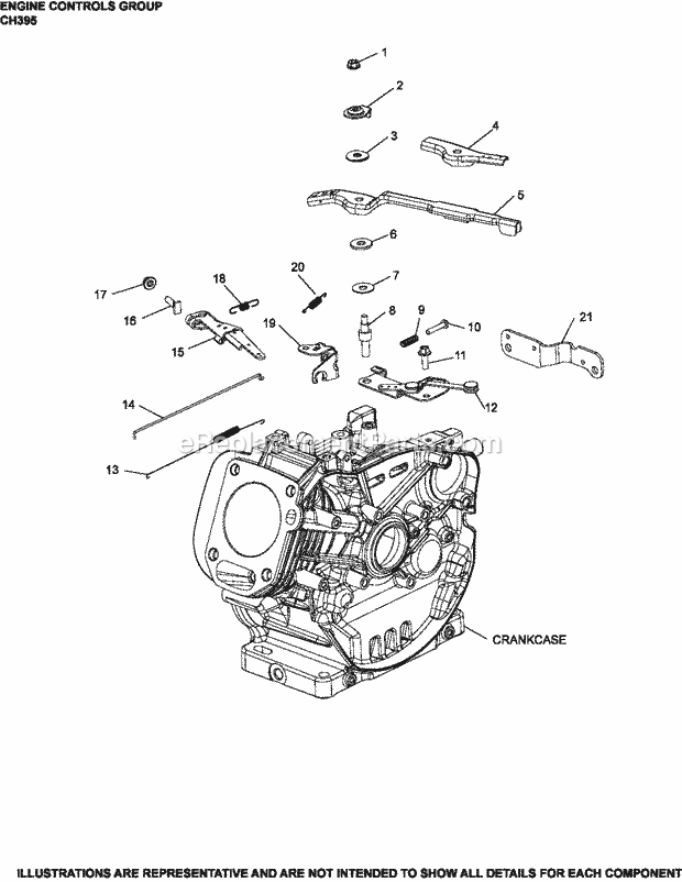 Kohler CH395-3103 Engine Page F Diagram