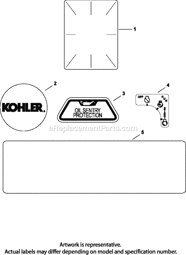 Kohler CH730-0008 25 HP Engine Page I Diagram