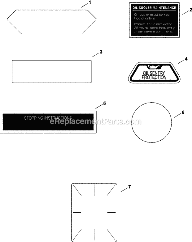 Kohler CH730-0038 25 HP Engine Page I Diagram