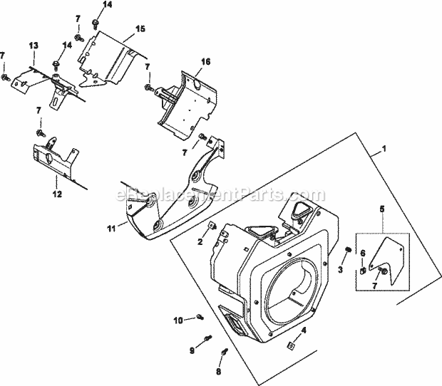 Kohler CH730-3254 25 HP Engine Page C Diagram