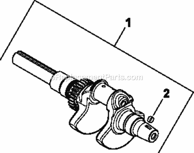 Kohler CH730-3254 25 HP Engine Page E Diagram