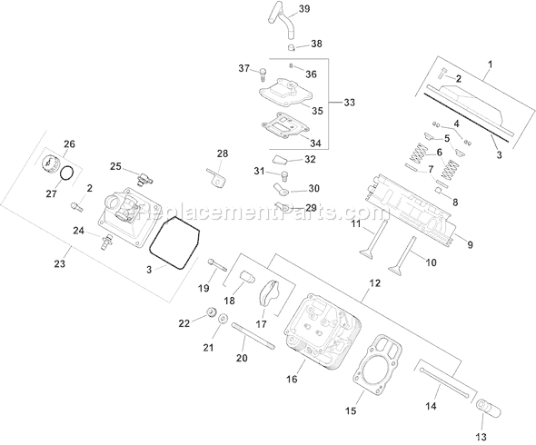 Kohler CH730S-CH730-0018 Engine Page I Diagram