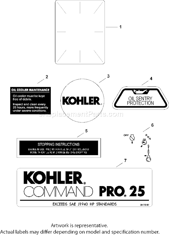 Kohler CH730S-CH730-0039 Engine Page E Diagram
