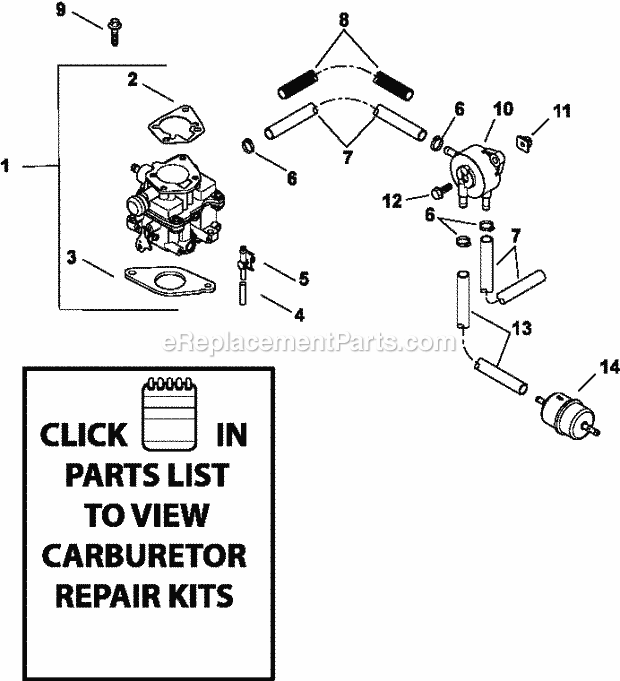 Kohler CH740-3144 27 HP Engine Page I Diagram