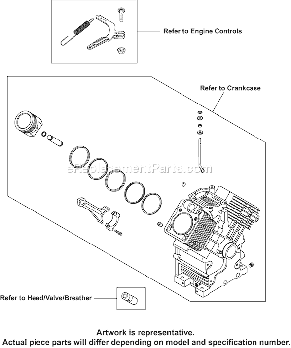 Kohler CH740S-CH740-0058 Engine Page K Diagram