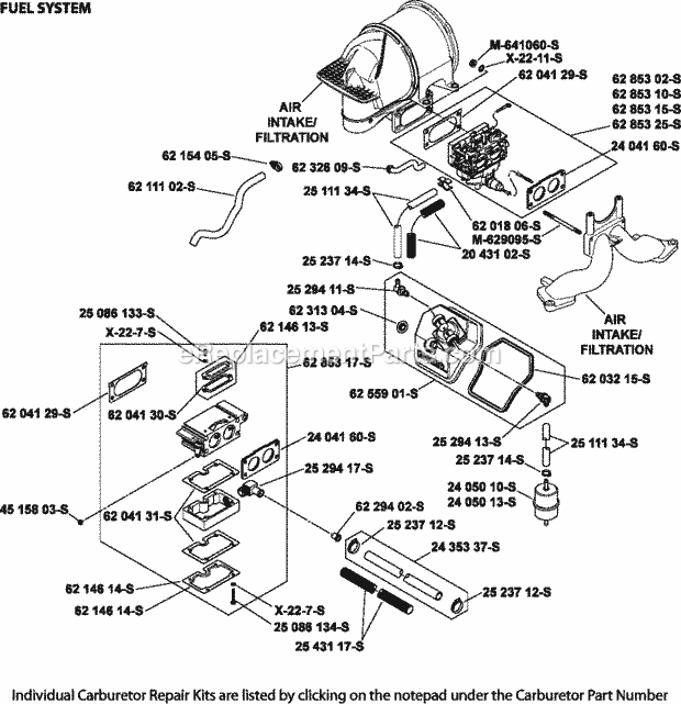 Kohler CH980-0016 38 HP Engine Page H Diagram