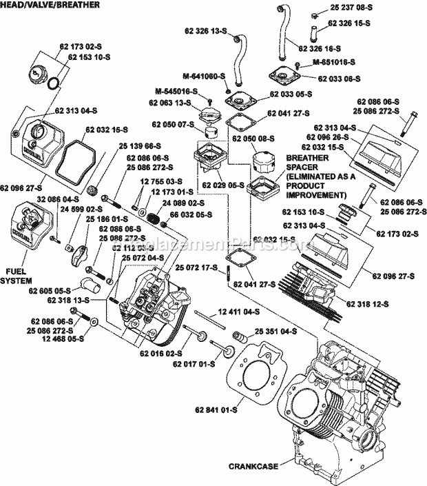 Kohler CH980-2011 38 HP Engine Page I Diagram