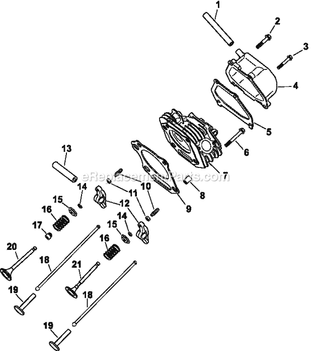 Kohler CS12-941617 12 HP Engine Page I Diagram