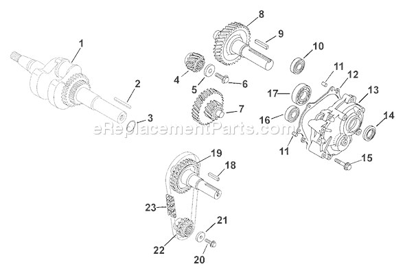 Kohler CS8.5T-951500 Engine Page D Diagram